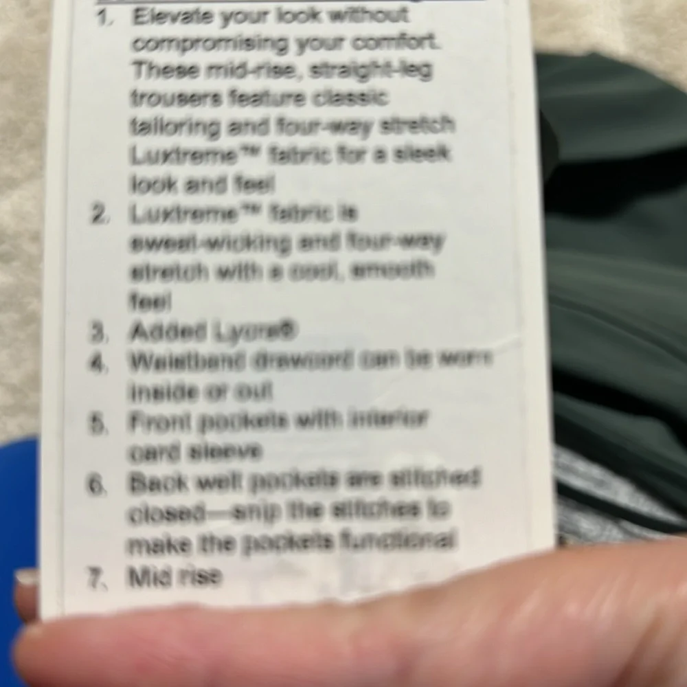 Lululemon MR Pant